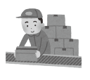 アルバイト従業員のイラスト